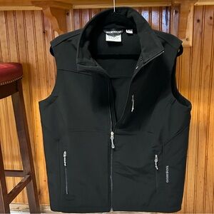 Black Diamond Men’s Softshell Vest Black Size Medium Full Zip
